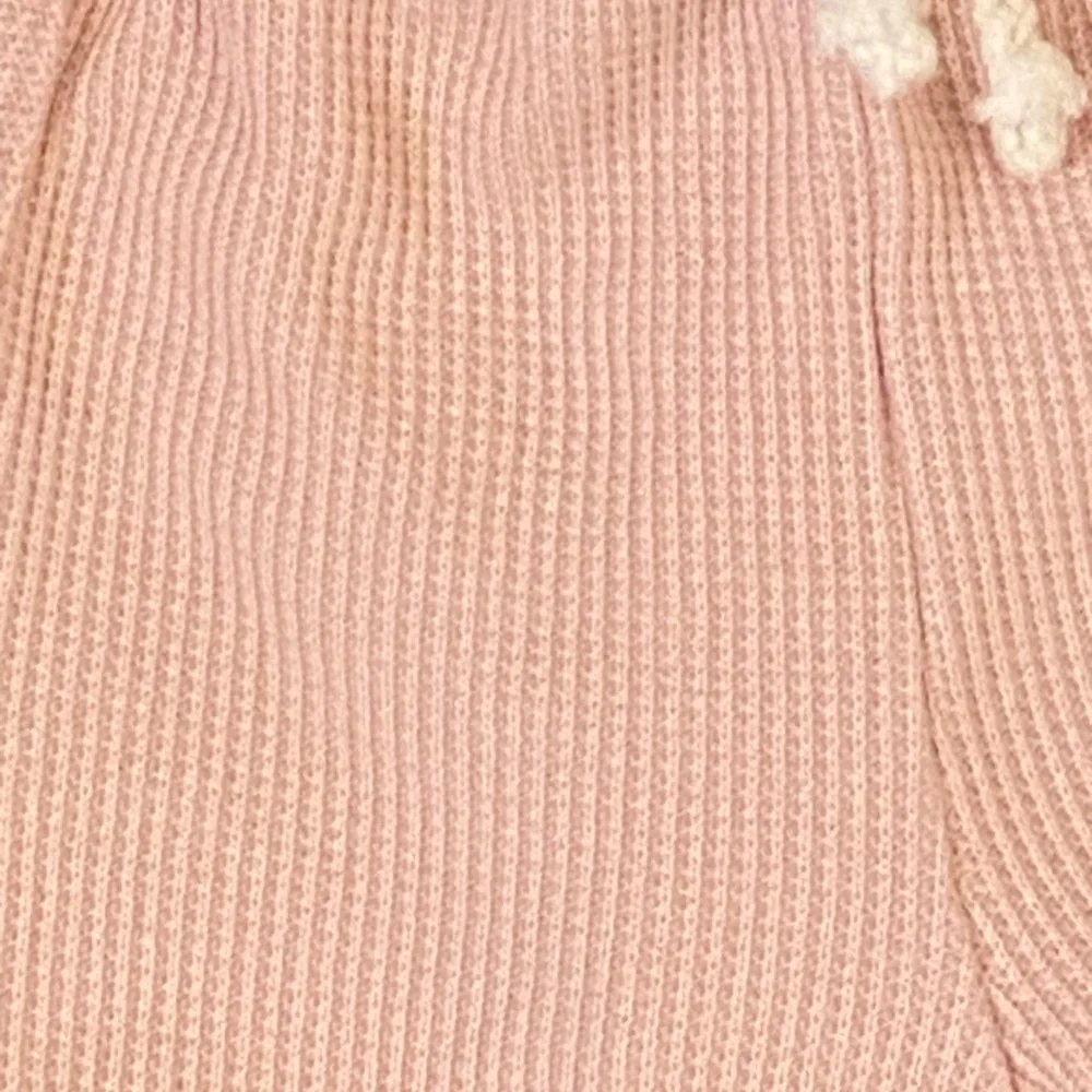 Zara Pink Waffle Shorts